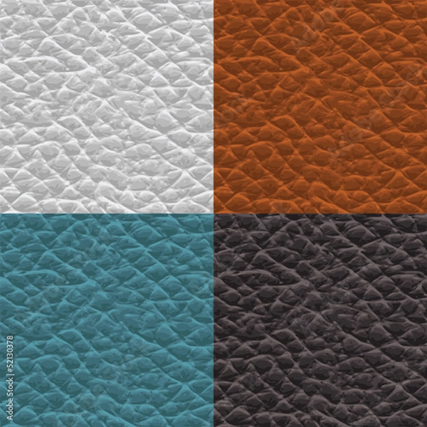 Fototapeta Leather seamless pattern