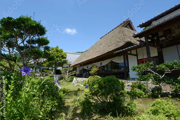 Obraz 禅定寺　本堂　京都府宇治田原町