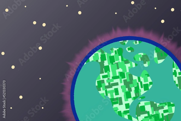 Fototapeta オゾン層破壊