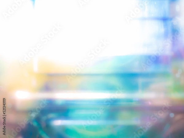 Obraz カラフルな光のグラデーション