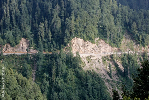 Obraz Mountains and road 