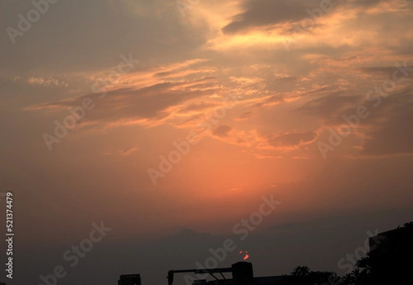 Obraz sunset at the beach