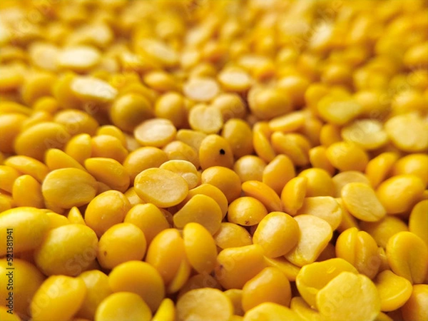 Fototapeta yellow split peas 