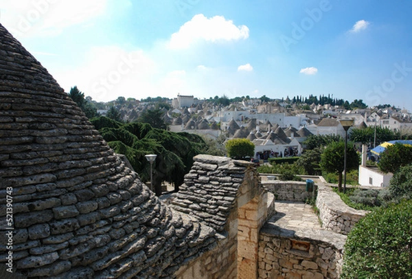 Fototapeta アルベロベッロの家並み