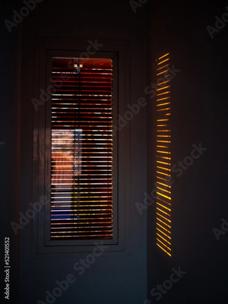 Obraz Sunbeams on the wall