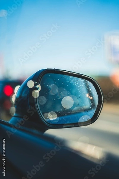 Obraz Blind spot assist light active