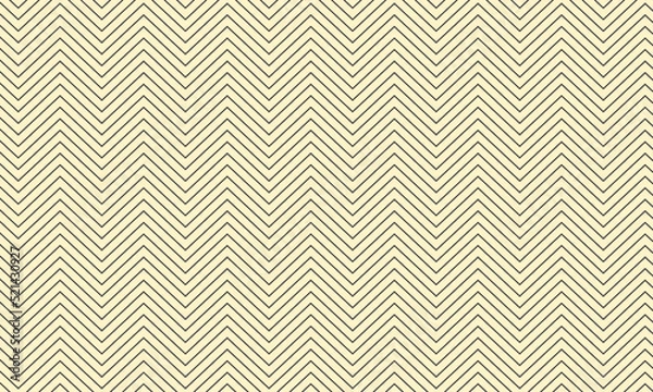 Fototapeta white abstract background with zigzag and seamless pattern. geometric style - stock vector.