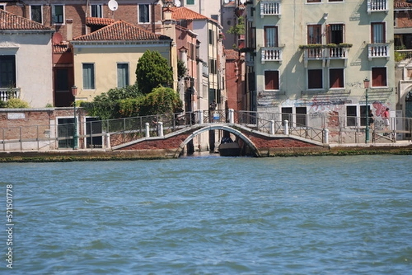 Fototapeta Venice Bridge from the River