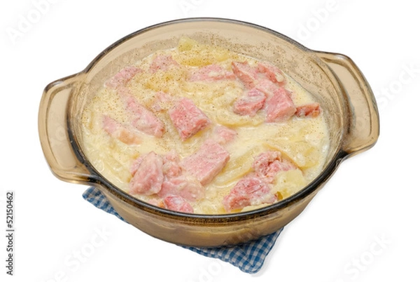 Obraz Ham and Scalloped Potatoes