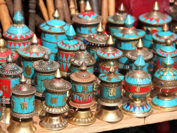 Fototapeta koła modlitewne