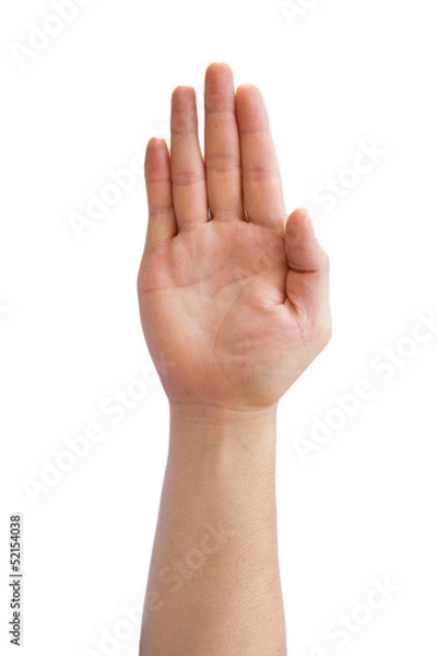 Fototapeta hand sign Language