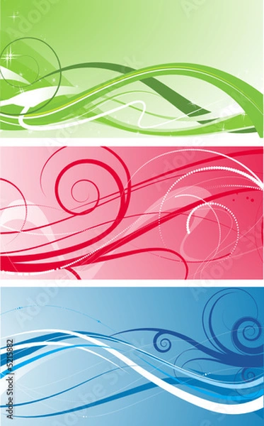 Obraz Abstract decoration set