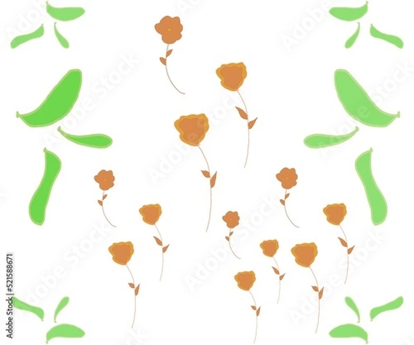 Obraz seamless pattern with flowers