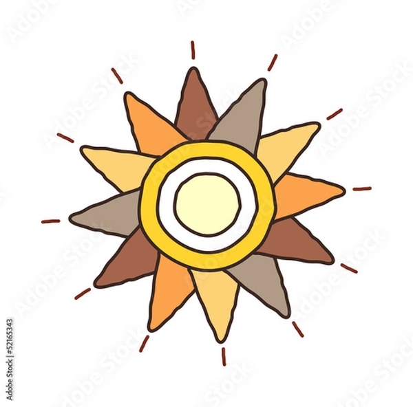 Fototapeta icon_sun
