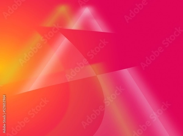 Obraz Star glossy and 3d rendering abstract background with blue gradient color