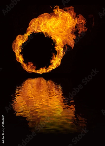 Obraz Circ_rama_fire