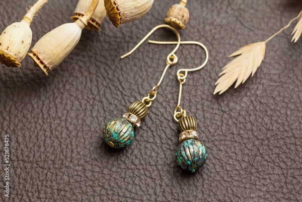 Fototapeta アンティークピアス