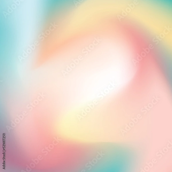 Fototapeta Smooth abstract colorful background
