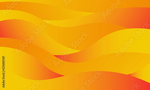 Fototapeta Abstract background colorful with gradient dynamic effect. Modern pattern, orange water wave style. suitable Wallpaper, Banner, Background, Card, Book Illustration, landing page, gift, cover eps10