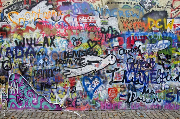 Obraz Strassenkunst - Graffiti 5 (Prag)