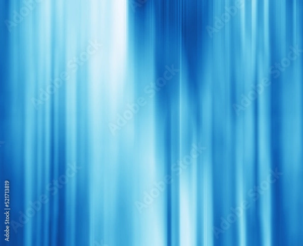 Fototapeta blue motion vertical abstract / abstract blue background, glowing lines, motion blur concept modern technology