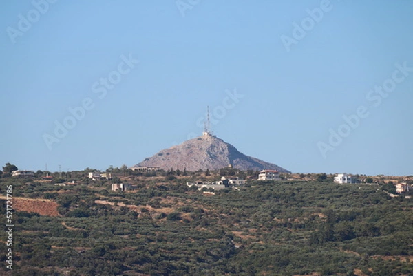 Fototapeta Cruise Port and docks of Chania in Crete