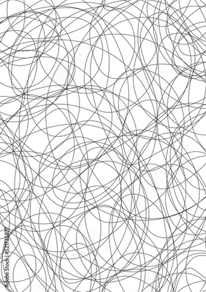 Fototapeta 絡まった曲線の背景