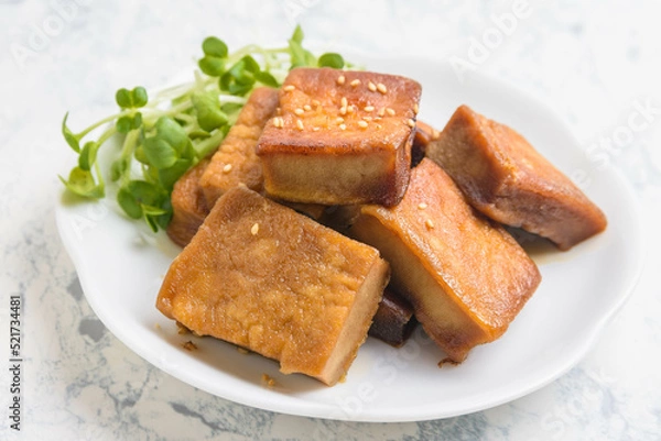 Obraz 高野豆腐のステーキ