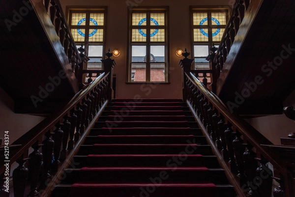 Obraz 教会の階段