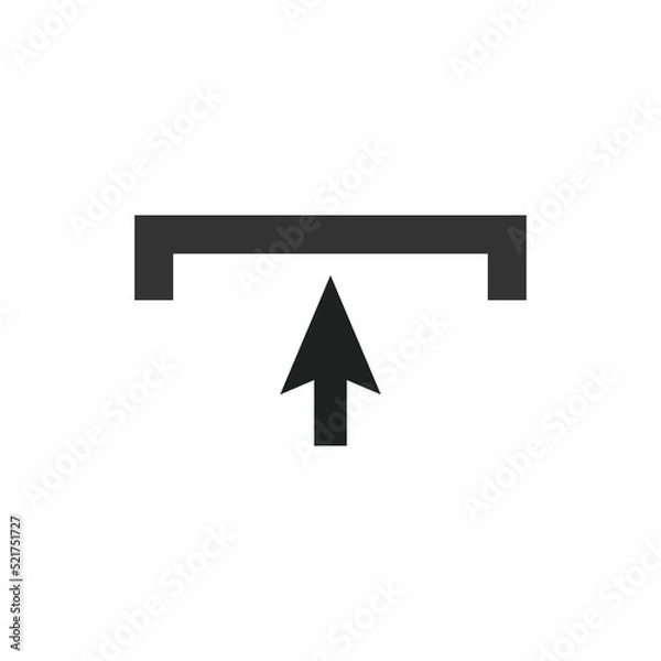 Fototapeta upload icon design vector illustration