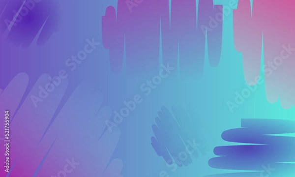 Fototapeta minimal abstract line gradient trendy colors