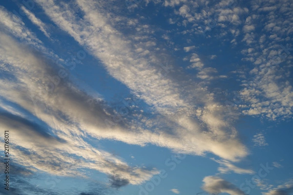 Obraz blue sky with clouds