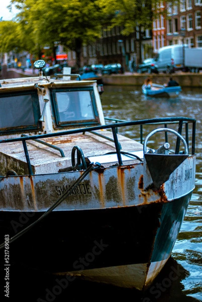Obraz Bateau Amsterdam