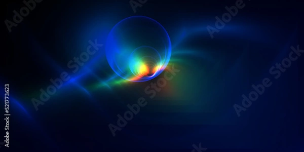 Fototapeta Fraktal computergenerierter Hintergrund für Grafiker und Drucksachen