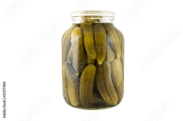 Obraz pickles in a jar
