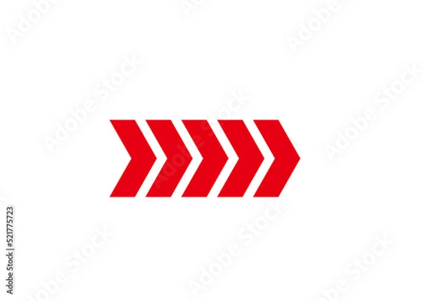 Fototapeta 矢印のイメージ