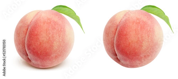 Obraz 桃 もも イラスト リアル セット