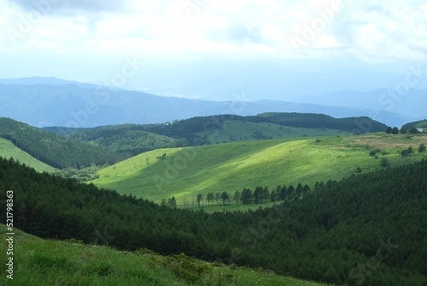 Fototapeta 大地雲影