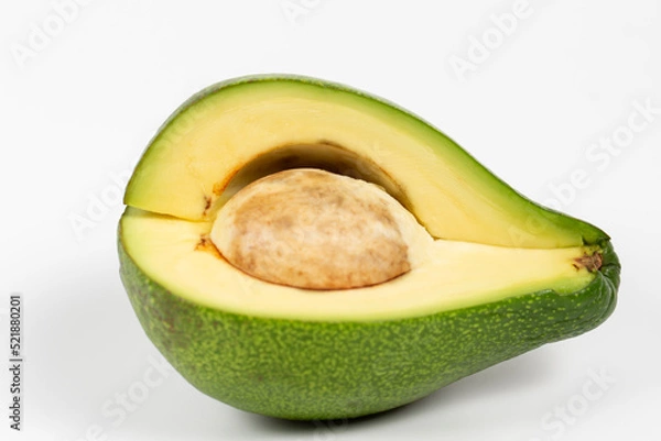 Fototapeta avocado on white background isolated close-up