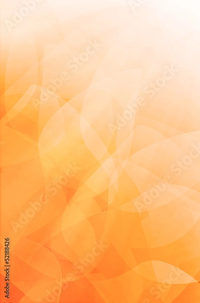 Obraz abstract orange curves background.