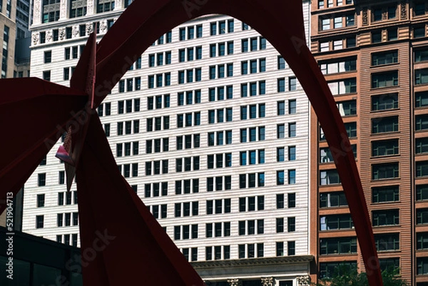 Obraz city buildings