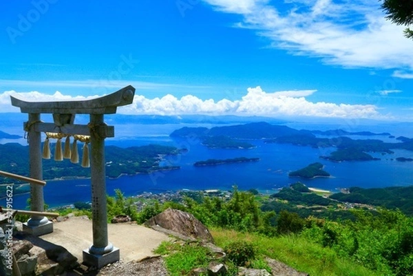 Obraz 倉岳神社、天草、熊本、日本