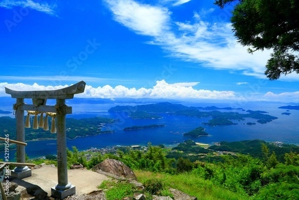 Obraz 倉岳神社、天草、熊本、日本