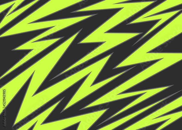 Obraz Simple background with various sharp, zigzag and arrow pattern