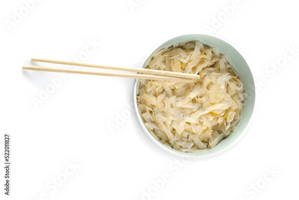 Obraz noodles with chopsticks