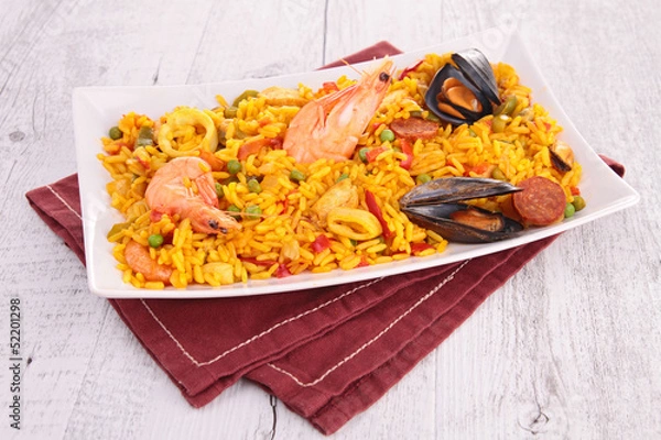 Fototapeta Paella