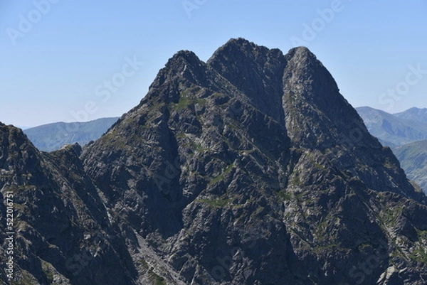 Fototapeta Świnica, szczyt, Tatry, lato, góry