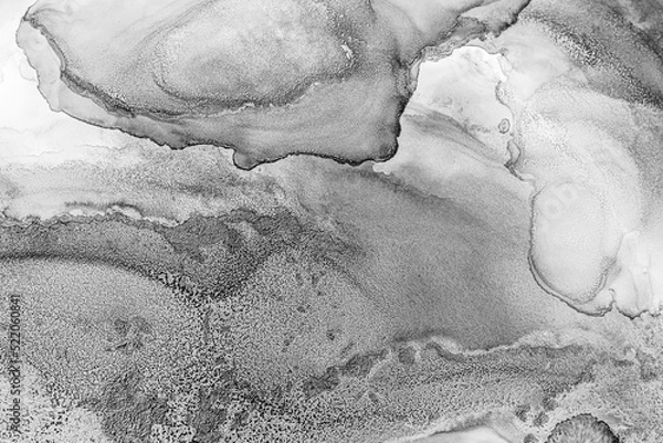 Obraz Grunge abstract black and white distress background