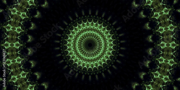 Obraz Fraktal computergenerierter Hintergrund für Grafiker und Drucksachen