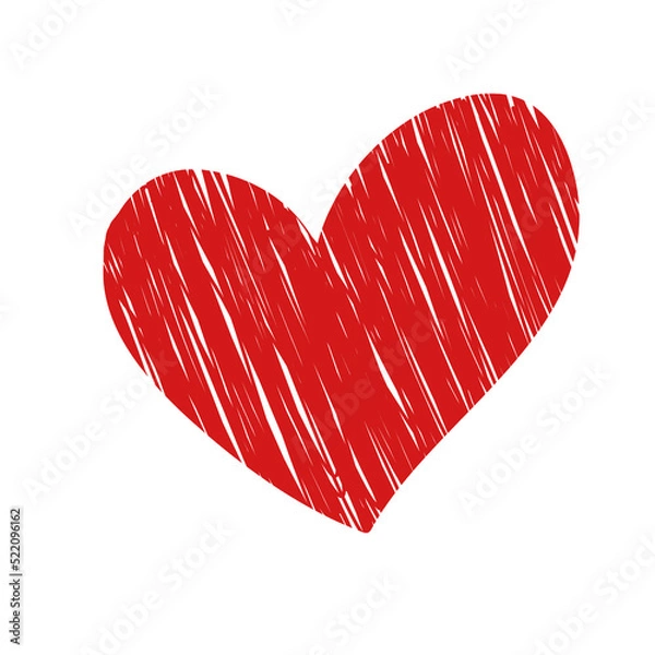 Obraz Czerwone serce